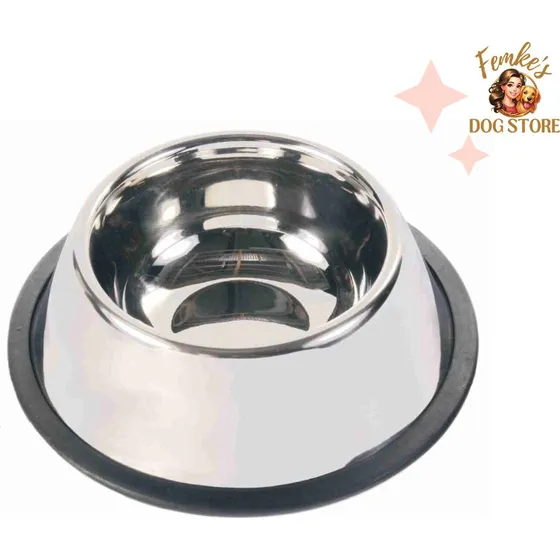 Trixie Voerbak Langoor RVS 25 cm 900 ml 4 st