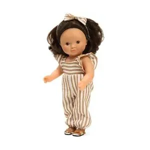 Djeco Pop 32cm Lovely Rosalie - Lichtebruin Wit Gestreept