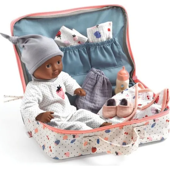 Djeco Pomea Babypop Cerise Koffer