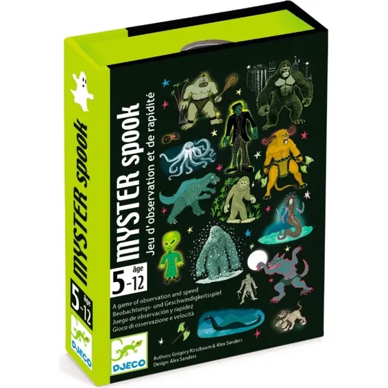 Djeco Kortspel Myster Spook  Vind de Indringer