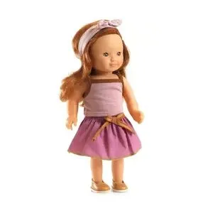 Djeco Pomea Lovely Sophie - Speelpop met Rood Haar