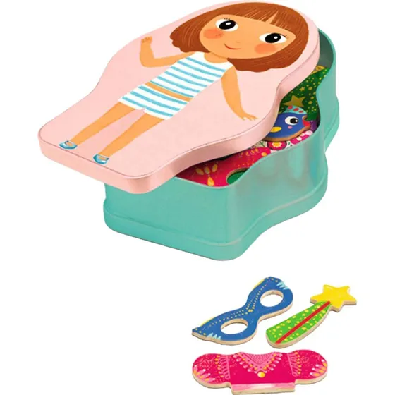 Djeco Magneten Aankleedpop Belissimo