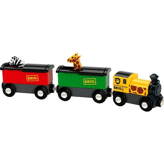 BRIO Trein met safari dieren (33722)