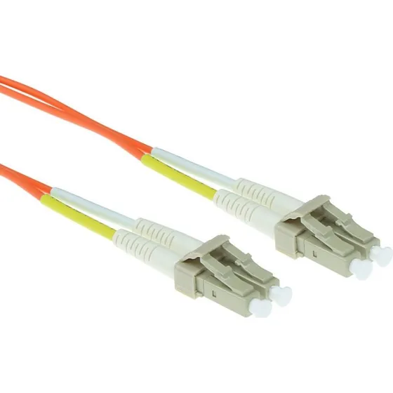 ACT 10m LSZH Multimode OM1 Glasvezel Patchkabel Duplex LC