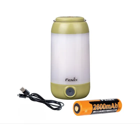 Fenix CL26R LED Campinglamp Rood met Li-ion Batterij 2600 mAh