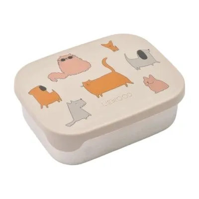 Liewood Lunchbox Arthur Katten en Honden Sandy 900 ml