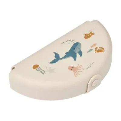 Liewood Eugene Foldable Snack Box Sea Creature Sandy