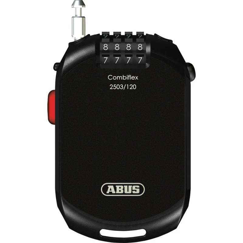 Abus Combiflex Kabelslot 2503/120 cm, zwart