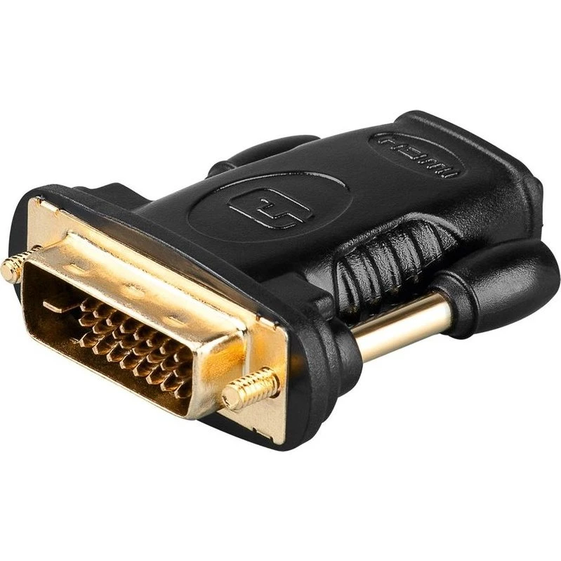 Goobay HDMI-2.0 naar DVI-D Dual-Link Adapter (Zwart)
