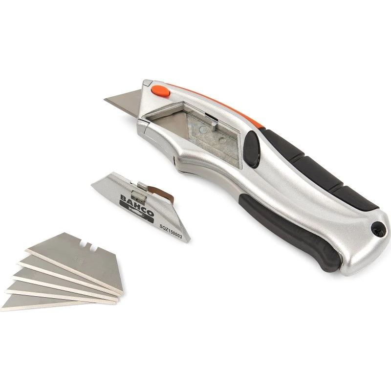 Bahco SQZ150003 Universeel Uitschuifmes met 6 Reservebladen