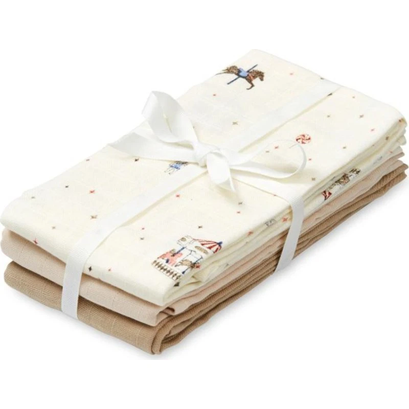 Cam Cam Copenhagen Carousel Muslin Doekenset 3-pack