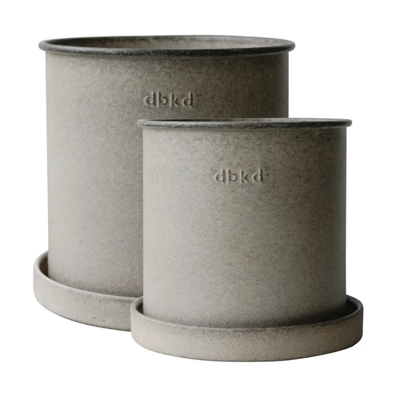 DBKD Outdoor Plantenpotten - 2-delig - Beige