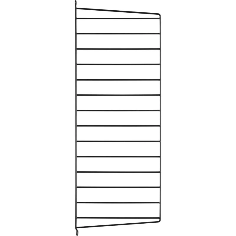 String Wandpaneel, B 30 x H 75 cm, Zwart