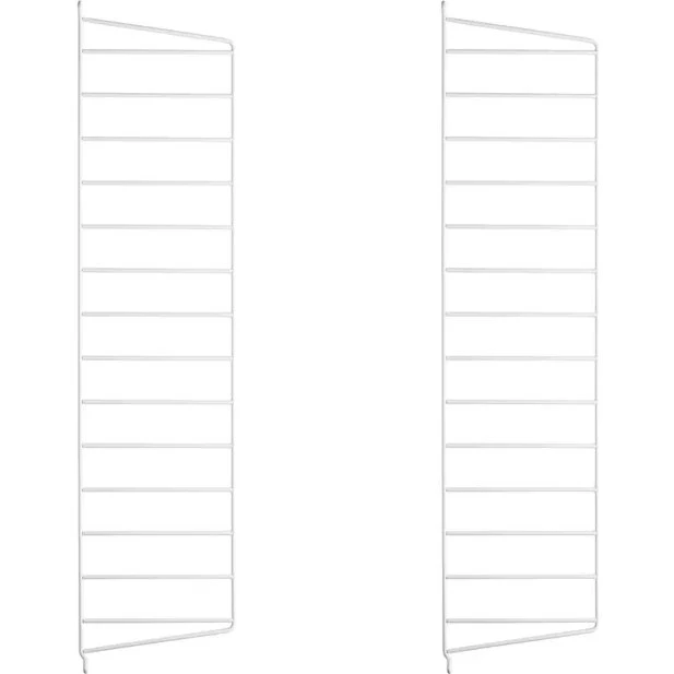 String Wandpaneel System, Wit, 20 x 75 cm, 2-pack