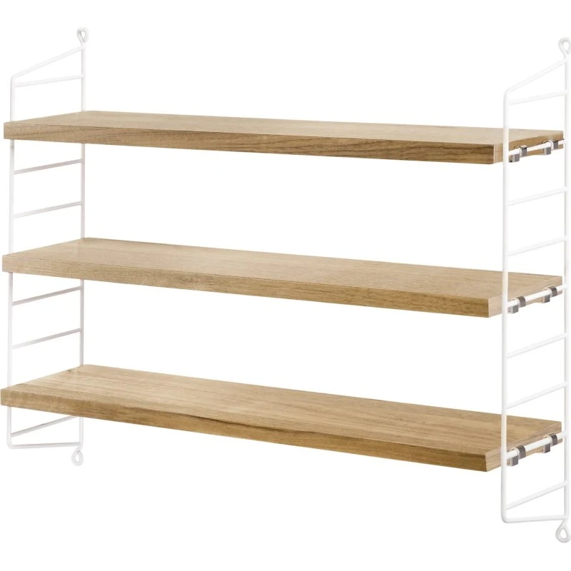 String Pocket Wandrek - Eiken - Wit