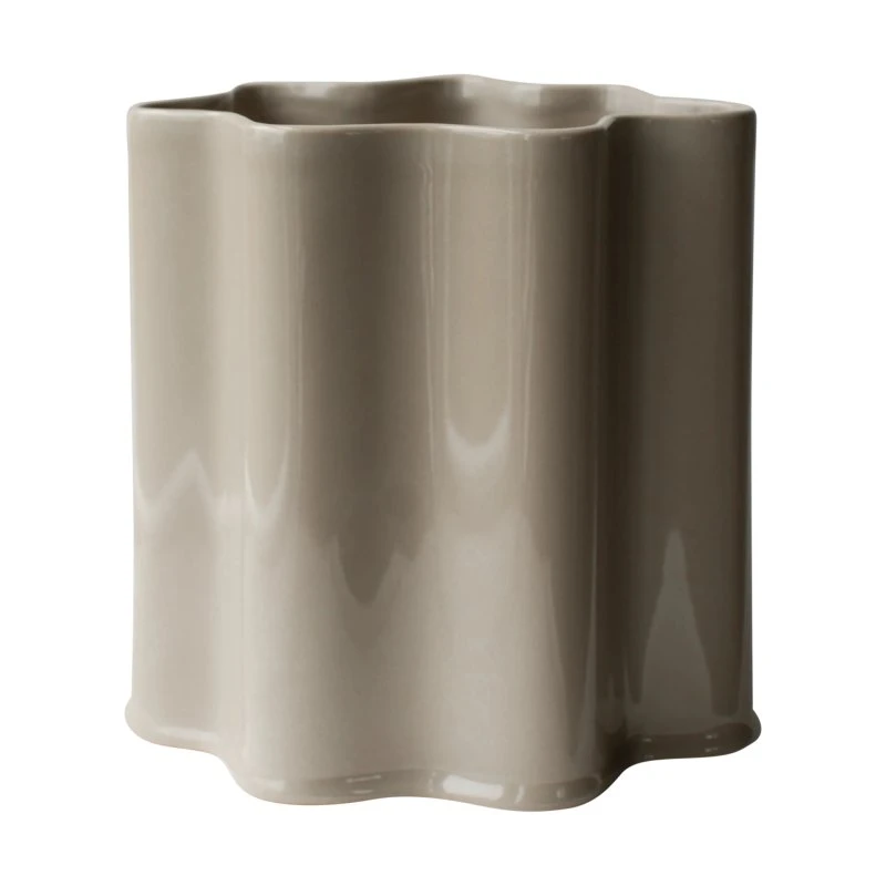 DBKD Filter plantenpot keramiek, Shiny mole, H 21 cm