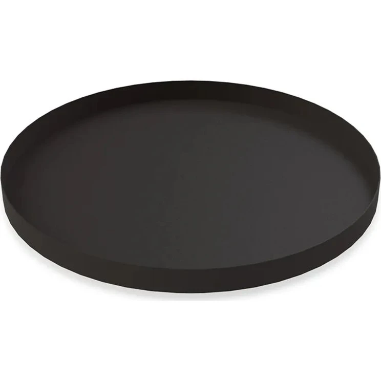 Cooee Design Rond Decoratief Dienblad - Zwart - 40 cm