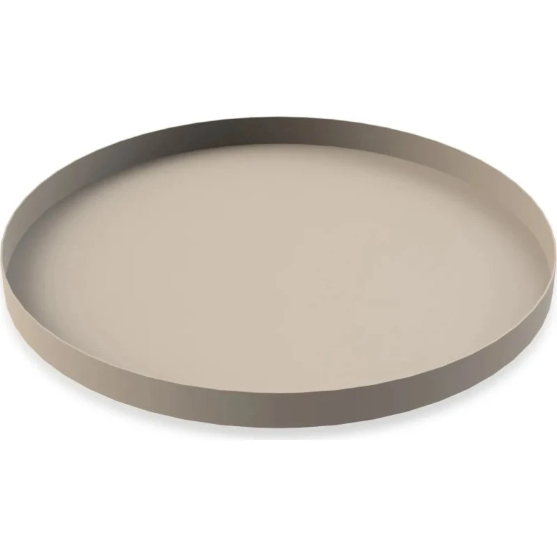 Cooee Design Rond Decoratief Dienblad 40 cm - Sand