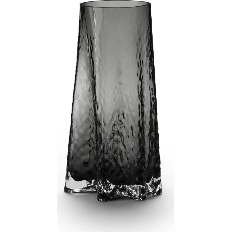 Cooee Design Gry vaas met structuur, 30 cm, Smoke