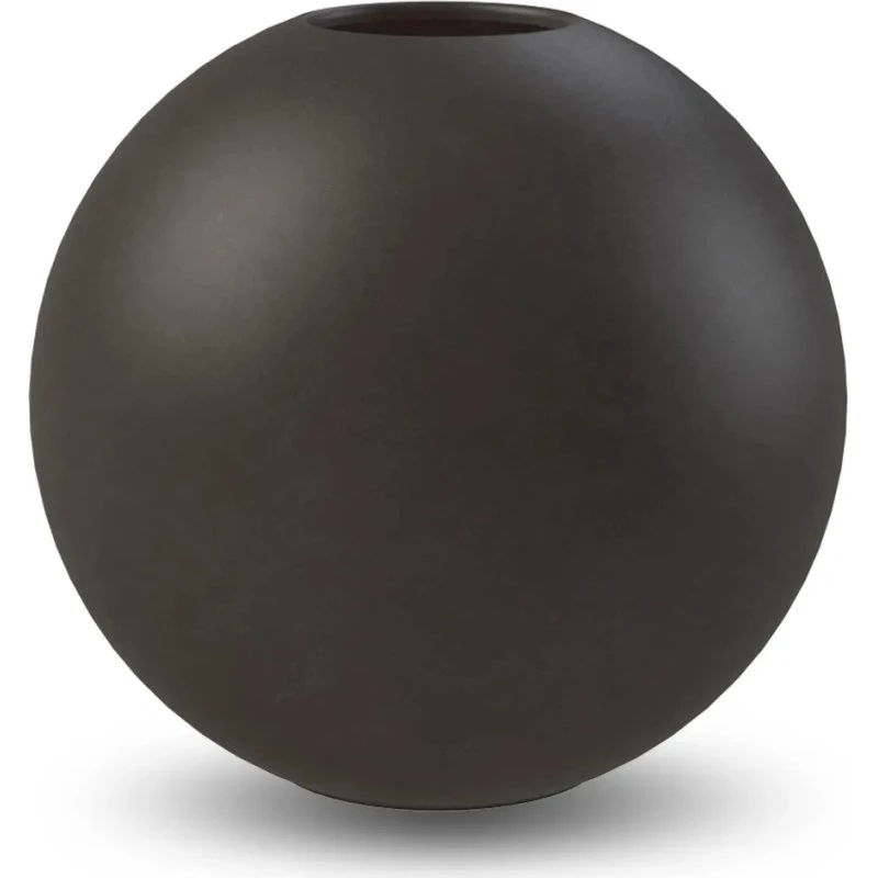 Cooee Design Ball vaas zwart, Ø 20 cm
