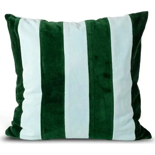 Byon Pathi kussen M 45x45 cm Groen-lichtblauw