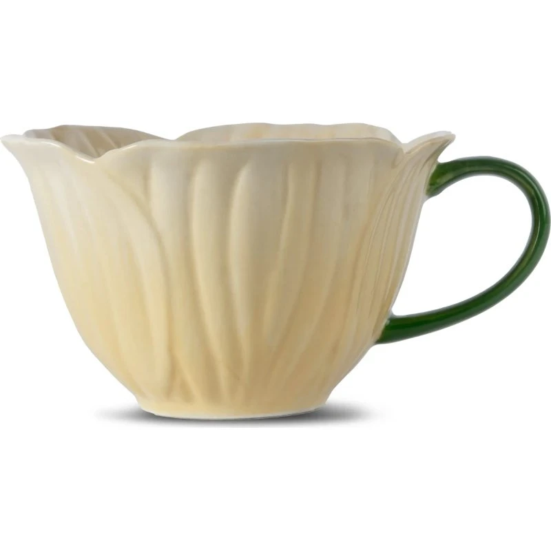 Byon Poppy Handbeschilderde Theekop - Beige - 40 cl