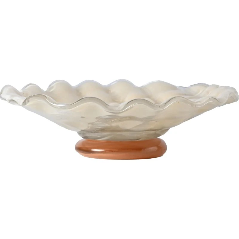 Byon Laranne Schaal Gebroken Wit, Ø20 cm