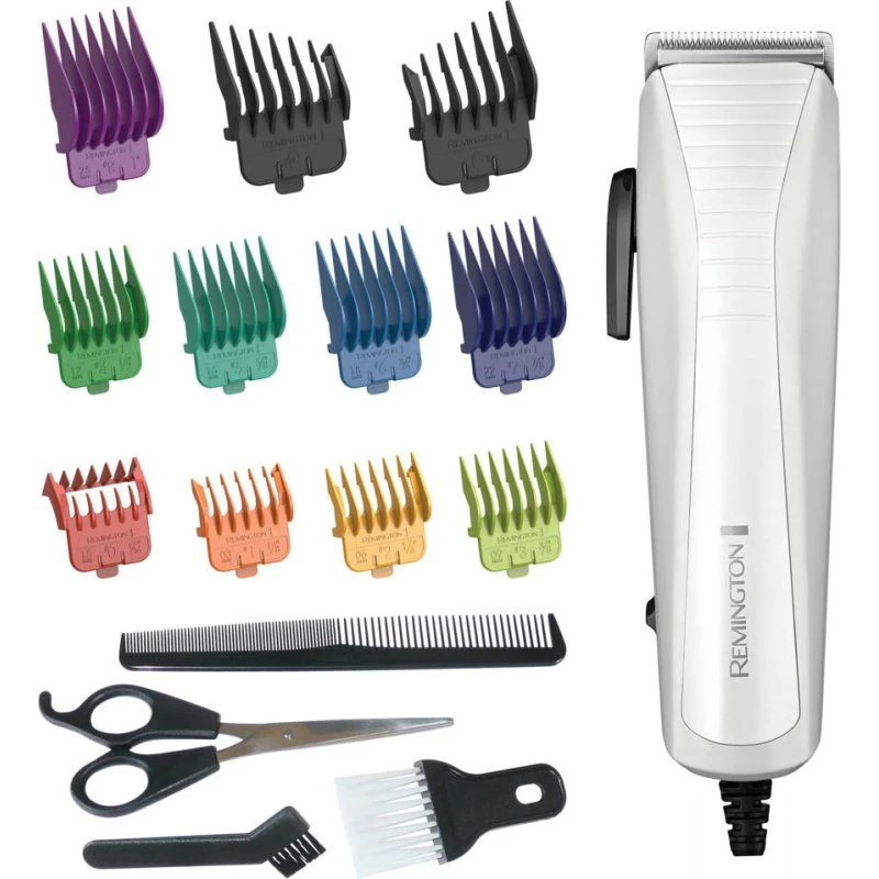 Remington ColourCut tondeuse HC5035 – wit, 9 gekleurde kammen