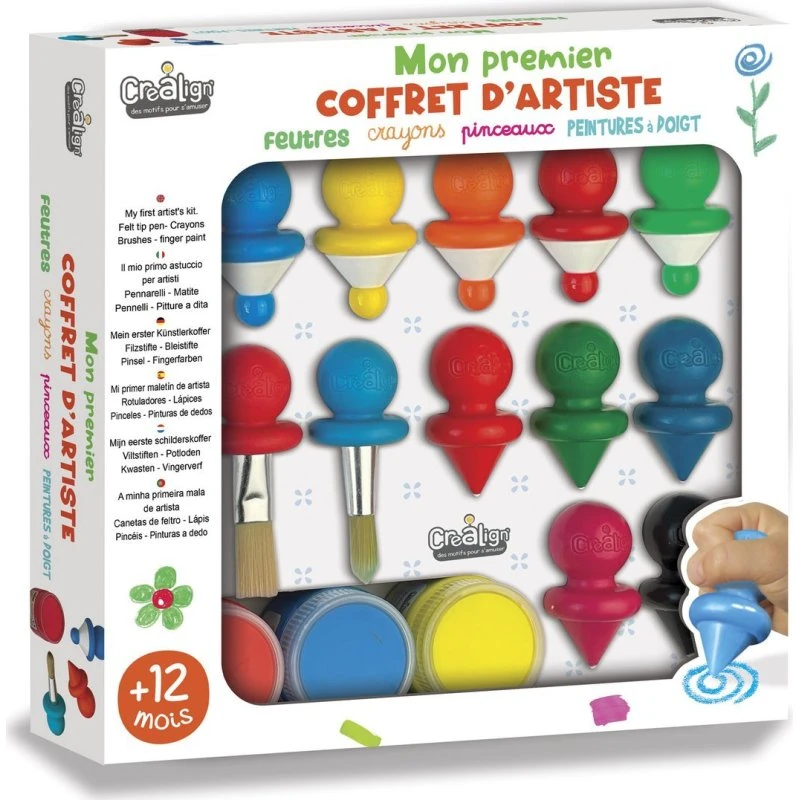 Créa Lign' Mijn Eerste Kunstenaars Set