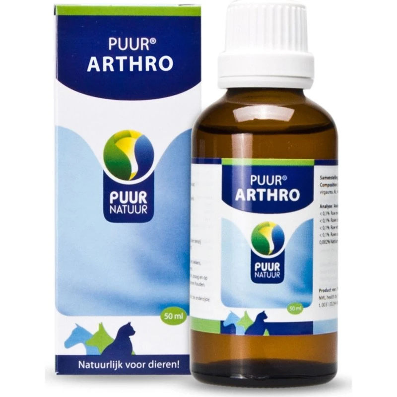 Puur Arthro 50 ml Gewrichtssupplement voor Huisdieren