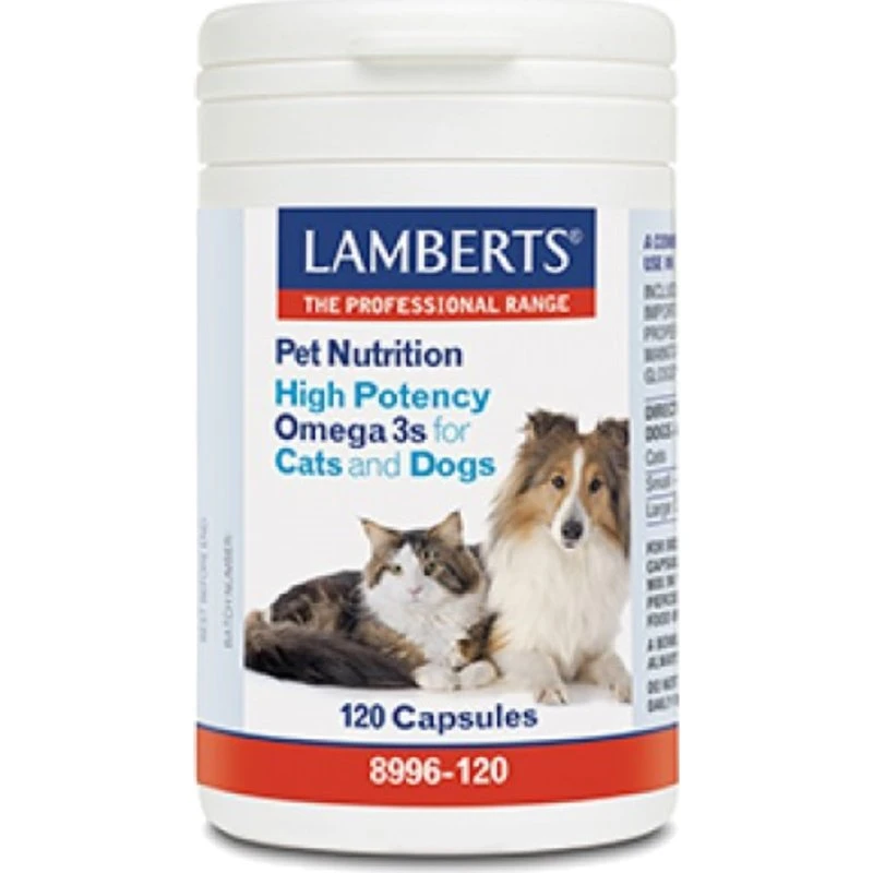 Lamberts Omega 3 voor Kat en Hond 120 Capsules