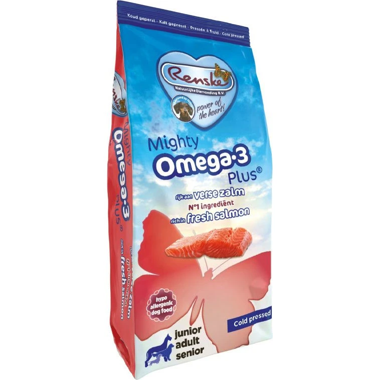 Renske Mighty Omega-3 Plus Zalm, glutenvrij, met lijnzaad