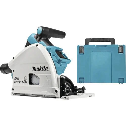Makita DSP600ZJ2 36V Invalzaag 2x18V met Rail en Mbox