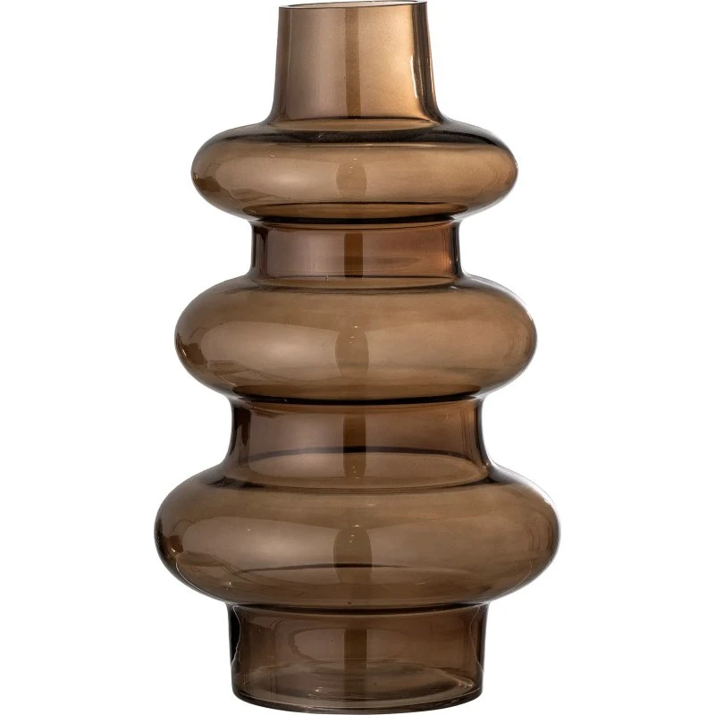 Bloomingville Rauke Vaas Bruin, 34 cm