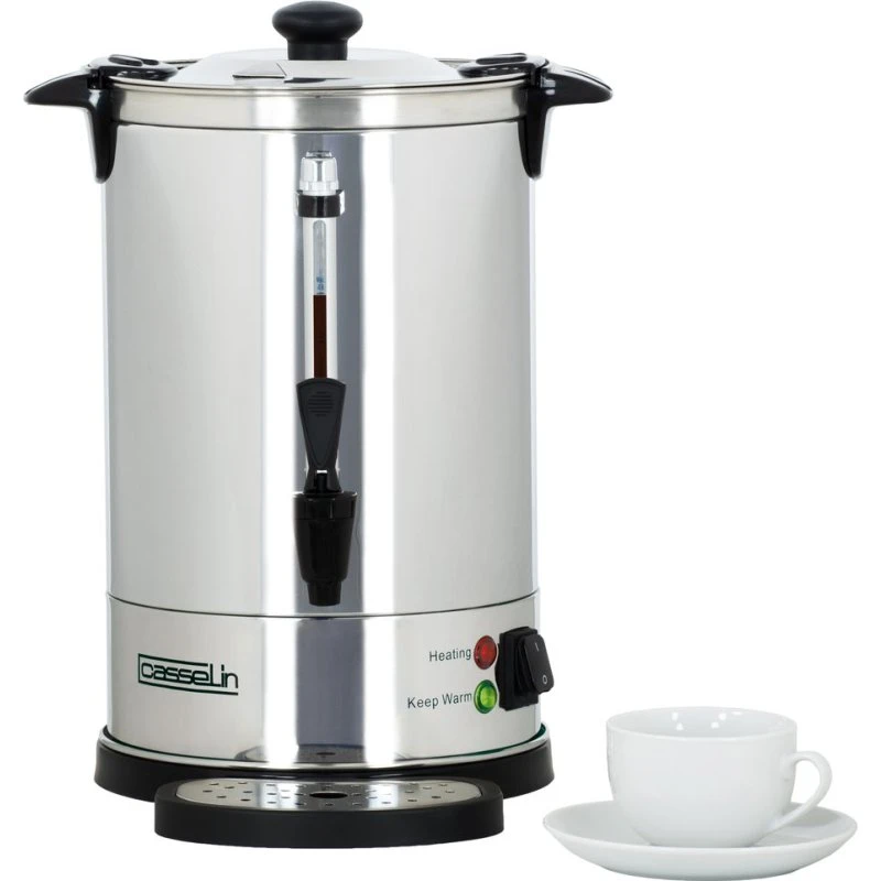 Casselin Percolator 48 Kopjes, 6,8L, RVS, 230V/950W