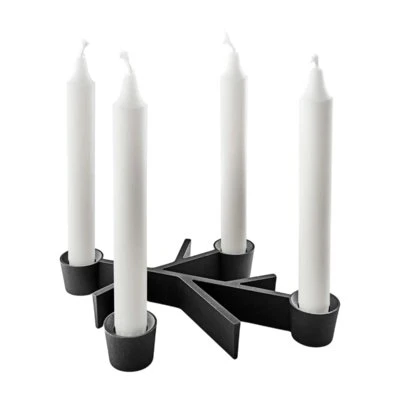 Eva Solo Twig Kandelaar Zwart 23 cm