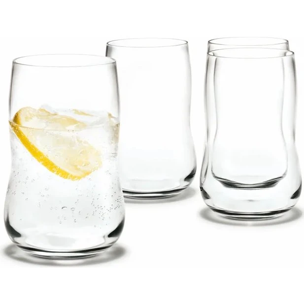 Holmegaard Future Longdrink Glas 37 cl, 4 stuks