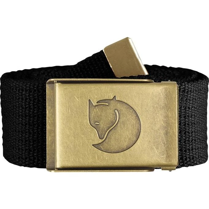 Fjällräven Canvas Brass Riem - Zwart