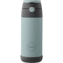 Aya & Ida Kids Straw Bottle 350ml - Tropical Green