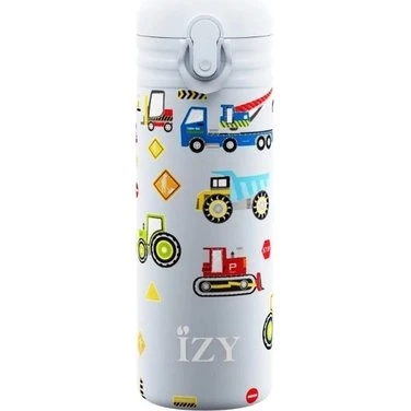 IZY Kids Piraten Thermosfles 350 ml met Rietje
