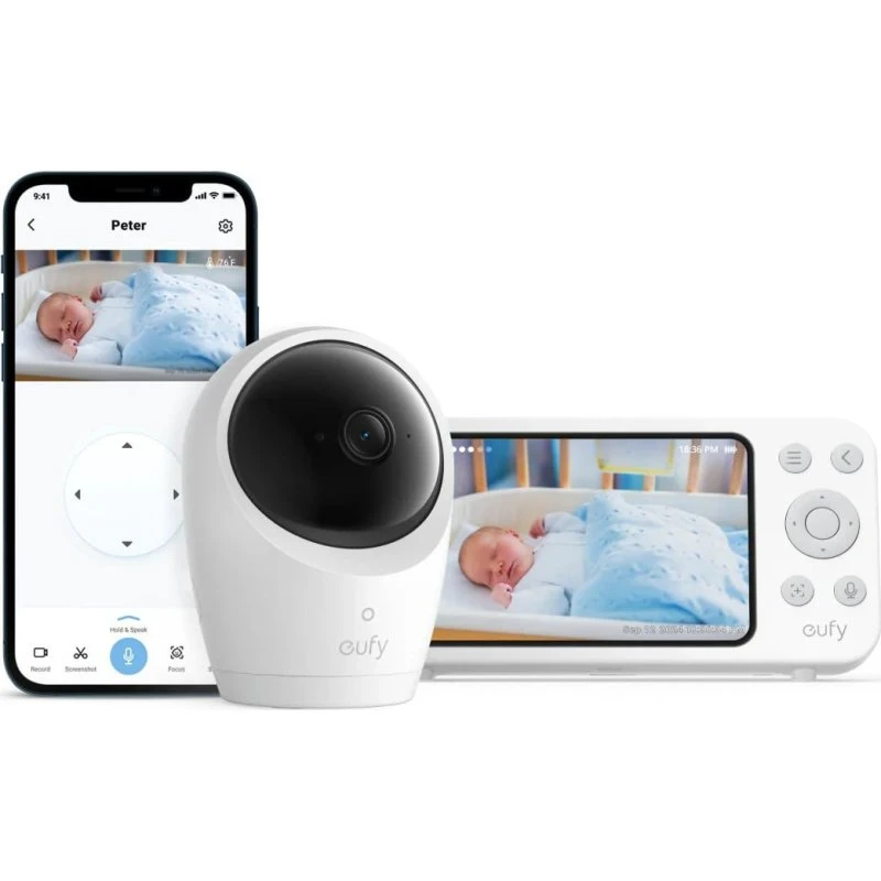 eufy Baby E20 - Videobabyfoon 2K HD - Wit