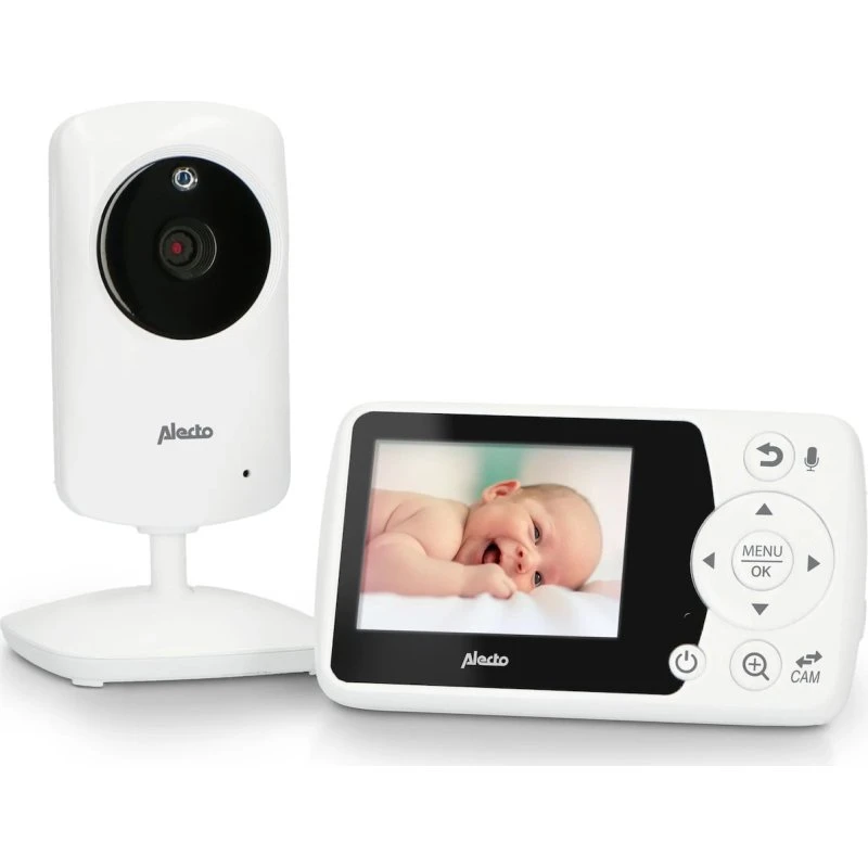 Alecto DVM-64 Videobabyfoon met 2,4” kleurenscherm