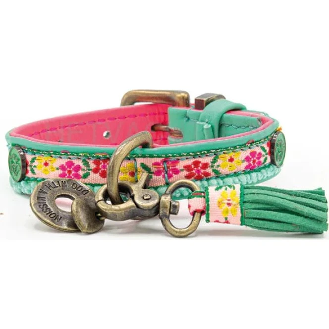 DWAM Bella Mini Hond Halsband Turquoise