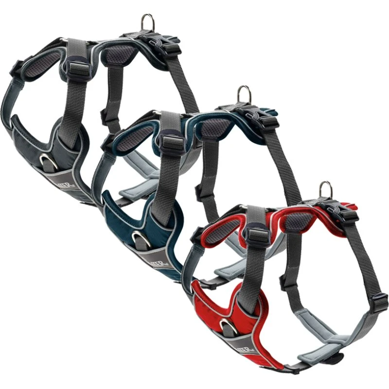 Hunter Harnas Divo Blauw/Grijs L-XL 79-107 cm