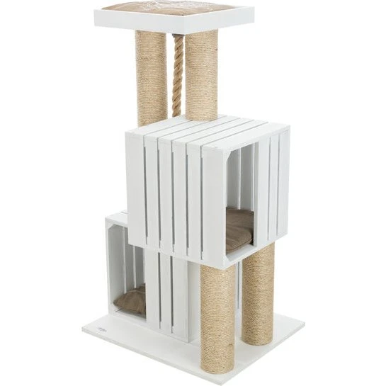 Trixie Be Nordic Krabpaal Skadi Wit 62x52x114 cm