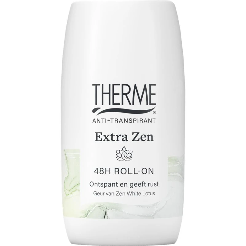 Therme Extra Dry Anti-Transpirant Zen White Lotus Roller 60 ml