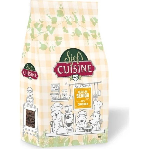 YamiPets Sjef's Cuisine Senior Kip 12,5 kg