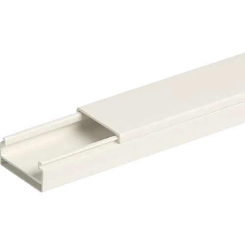 Attema P25 Leidinglijst Kunststof Polar Wit 25x13mm 2m