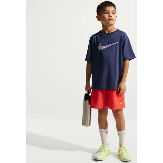 Nike Dri-FIT Multi SS Tee HBR Blauw Kinderen