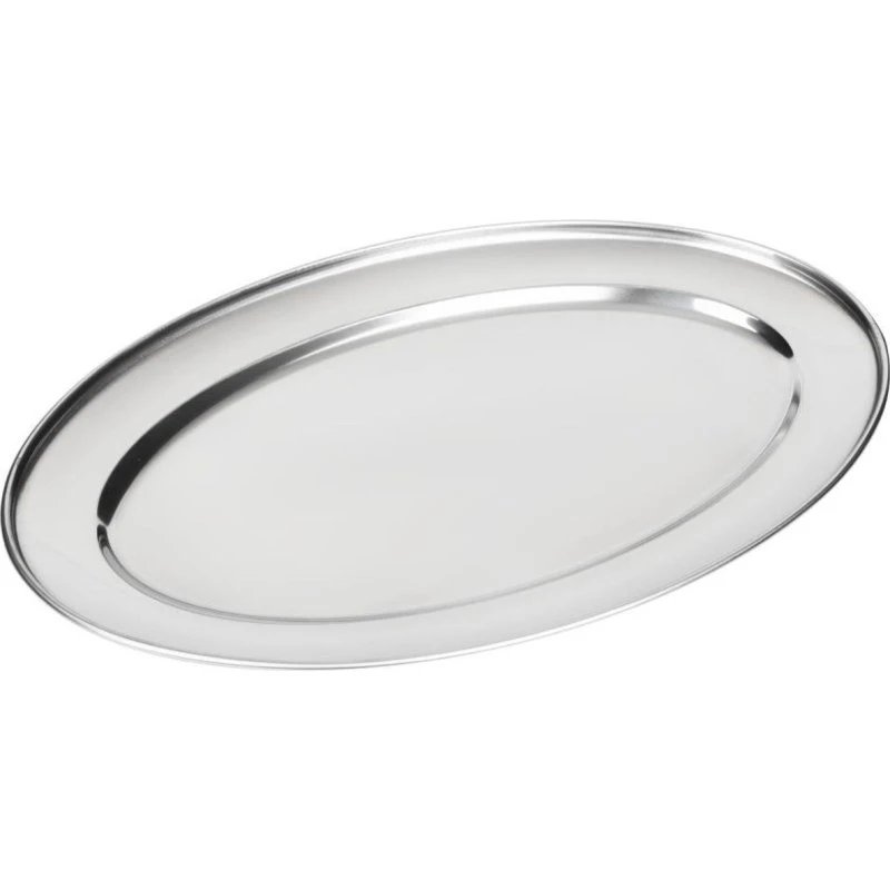 Olympia Ovale RVS Serveerschaal 45cm Hoogglans